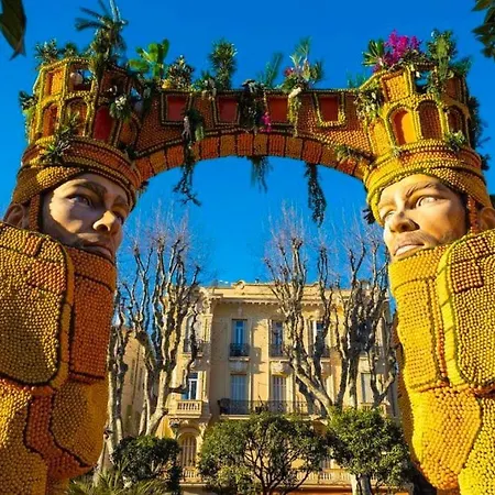 T3 Calme Et Lumineux Apartmán Menton